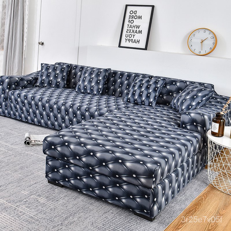 L Shaped Need 2 Pieces Elastic Sofa, 2 Piece Sectional Sofa Cover