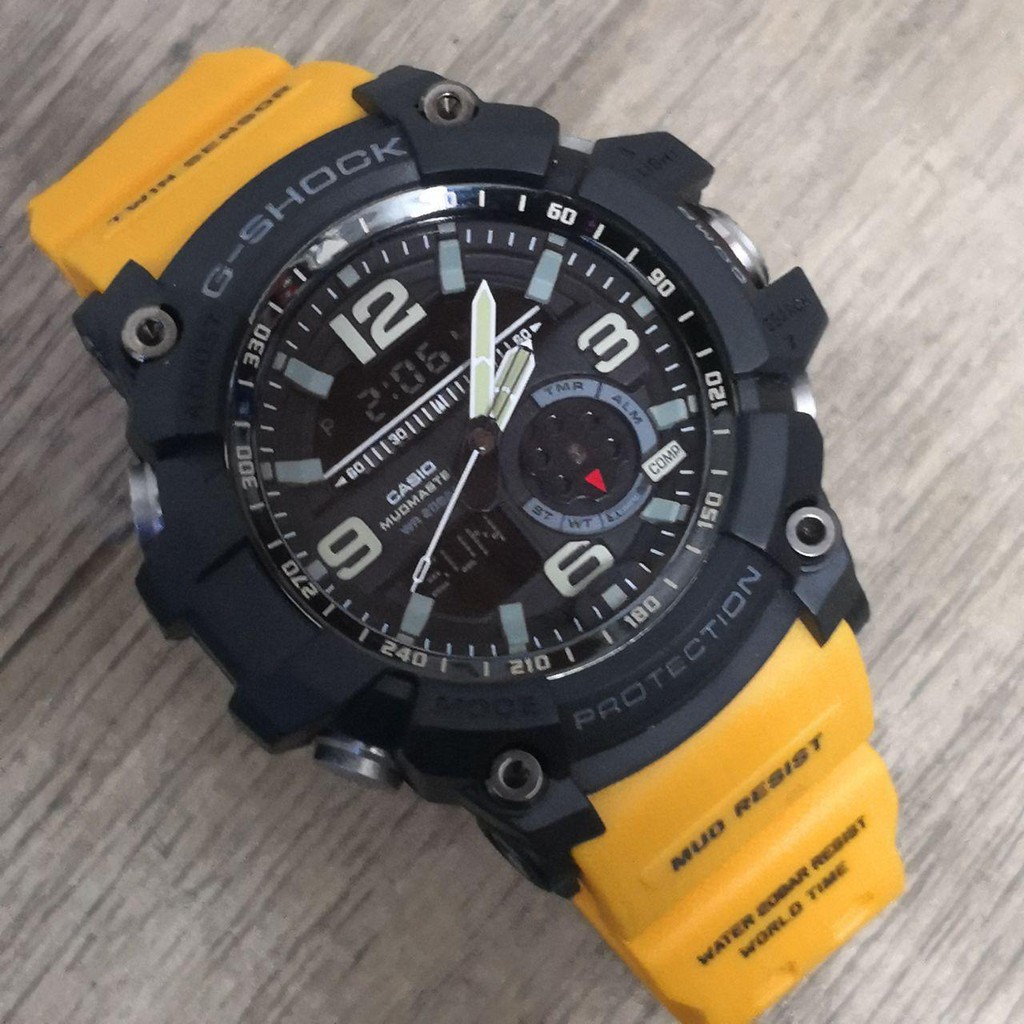 casio mudmaster yellow