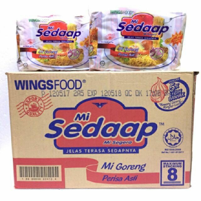 Mi Sedaap Original 40 Packs X 91g 1box Shopee Singapore