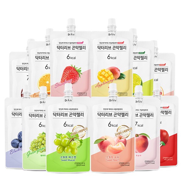 Dr.Liv Diet Konjac Jelly 150ml x 10 packs Shopee Singapore