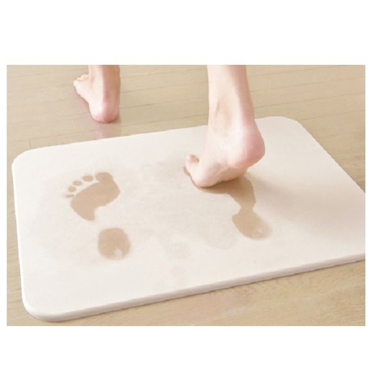 Diatomite Bathroom Mat High Absorbent Anti Skid Floor Mat ...