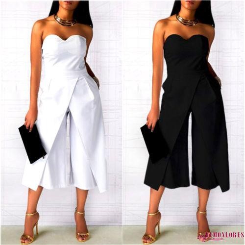 off the shoulder romper pants
