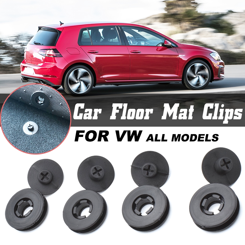 vw floor mat clips