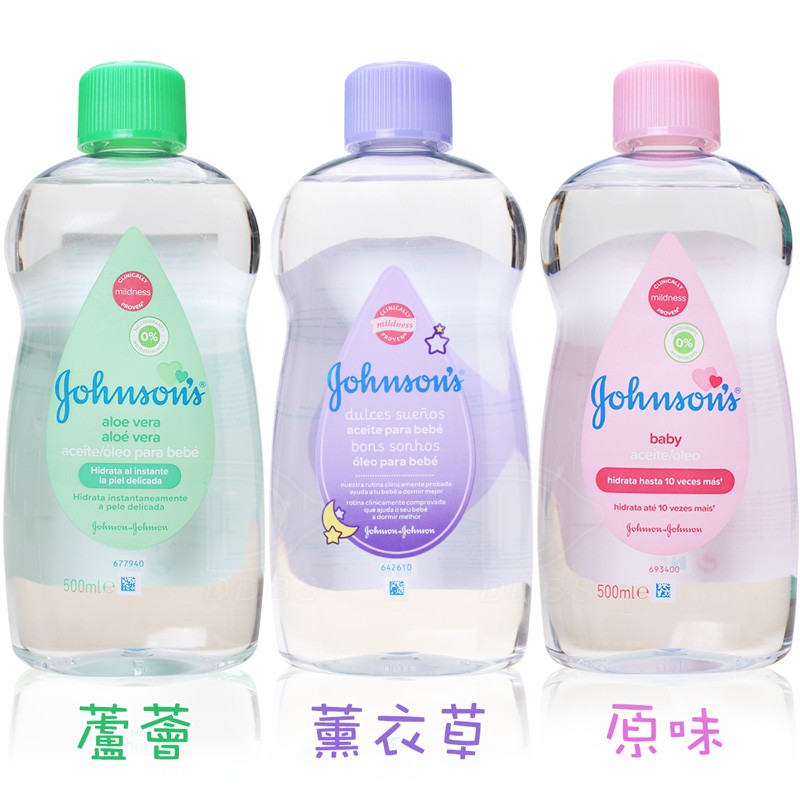 johnson baby oil lavender