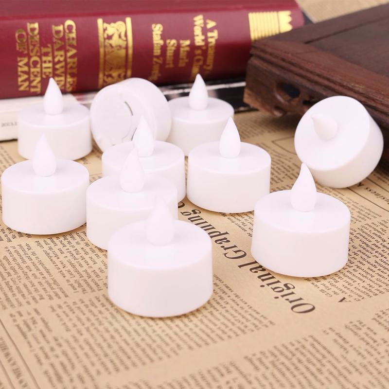 24pcs Flameless LED Tealight Tea Candles Wedding Light Romantic Candles Lights #6