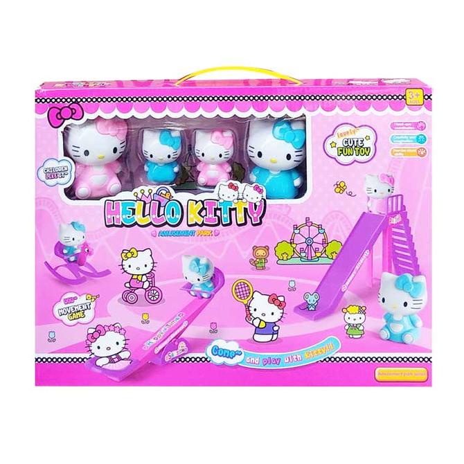 Girls Toys - Hello Kitty Amusement Park Playground Figure | Shopee