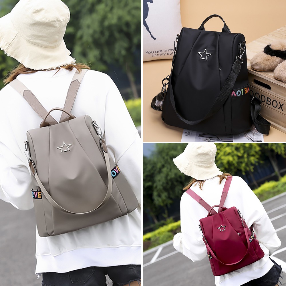 anti theft backpack shopee