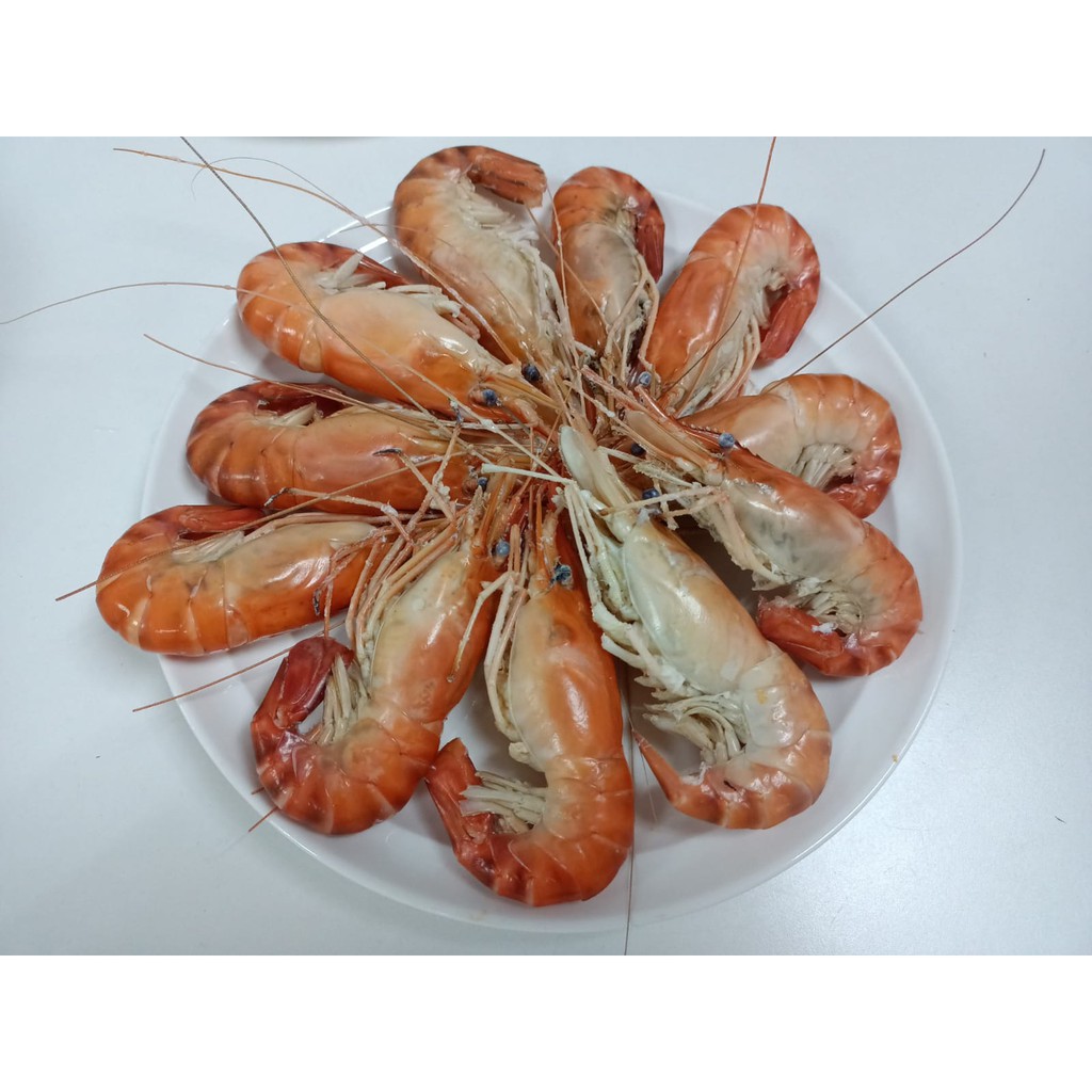 U15 Thai Style Frozen River Shrimp Big Head Prawns 1kg Shopee Singapore