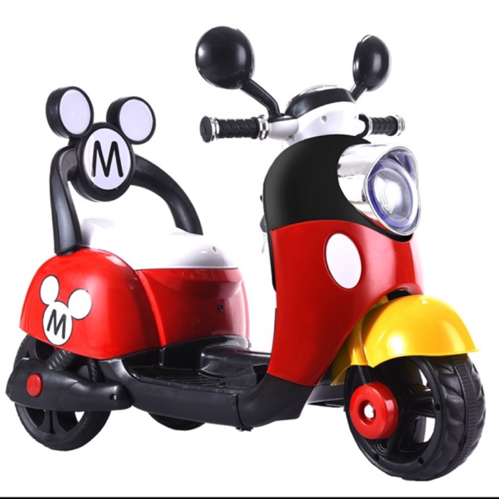 mickey mouse battery operated car