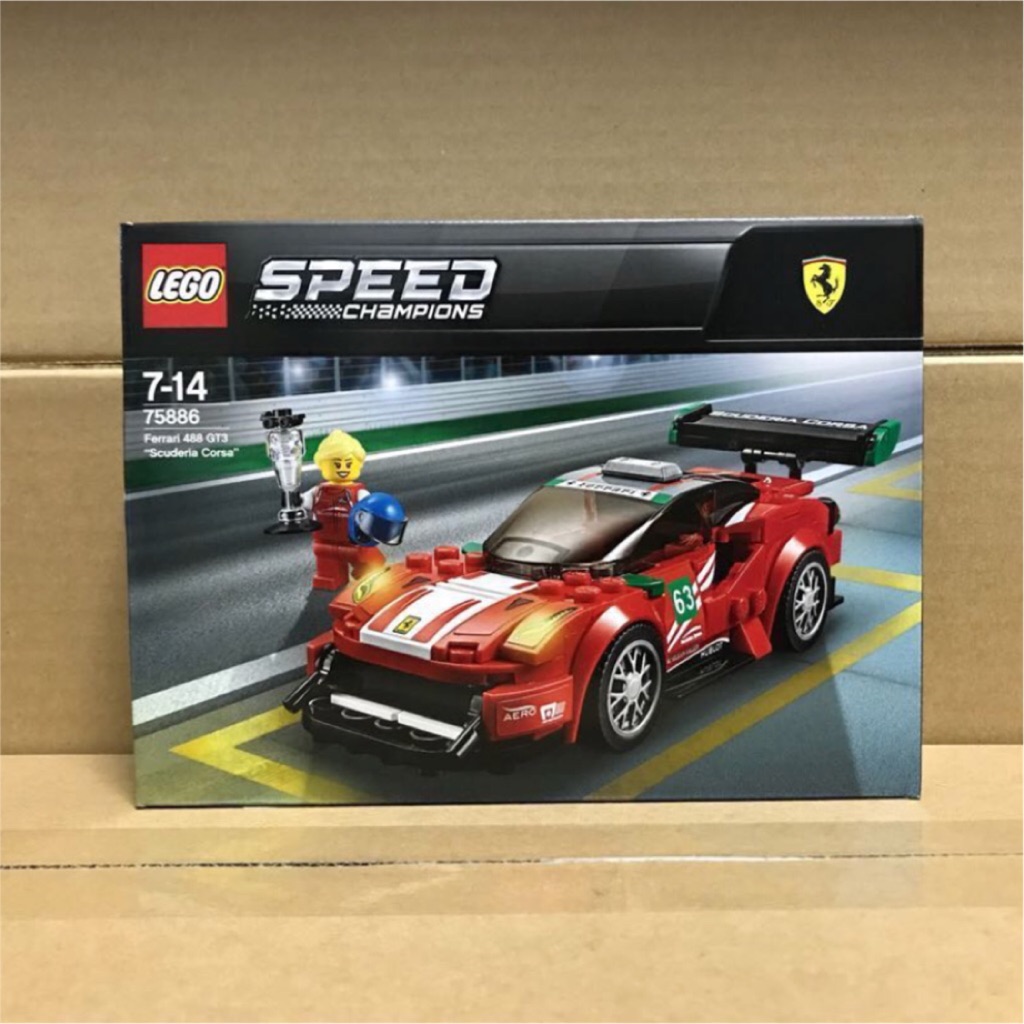 Lego Speed Champions Ferrari 488 Gt3 Scuderia Corsa 75886