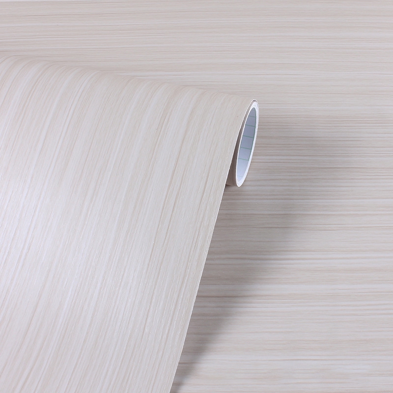 3D White Oak Wallpaper Furniture Renovation Sticker Table/ Door