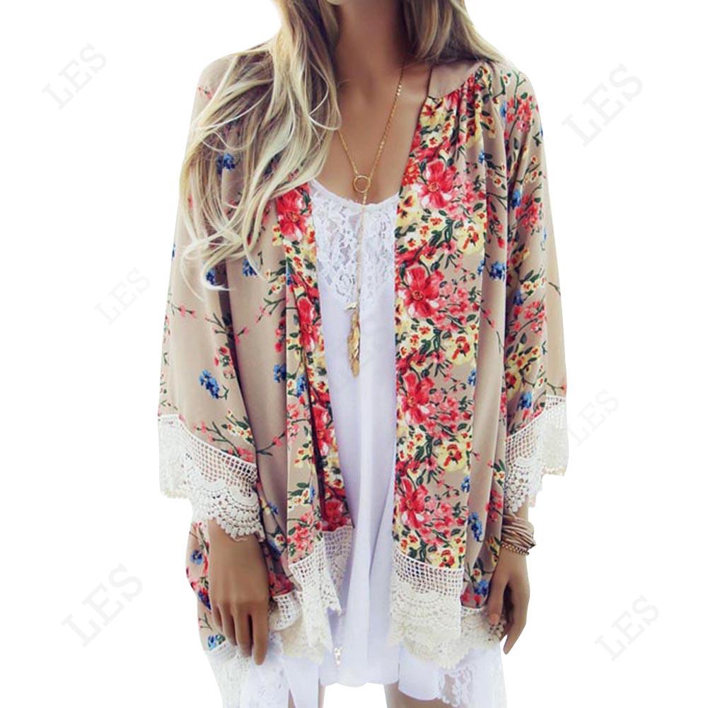 long chiffon kimono cardigan