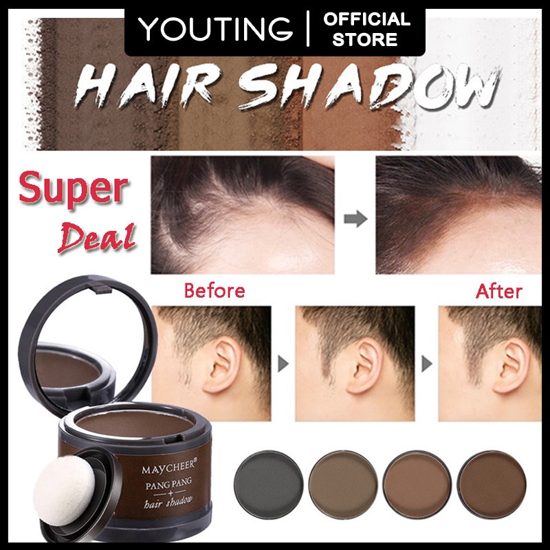 YOUTING]Magical Fluffy Thin Hair Powder Hair Line Shadow Makeup Hair  Concealer Root Cover Up Instant coverage | Shopee Singapore