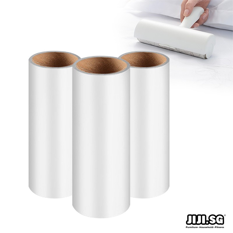 (JIJI.SG) [3 Roll in a Pack] KEYIDE Lint Roller Refill / Clean / Sticky