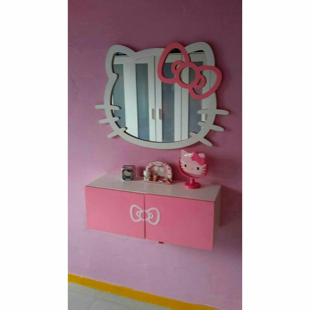 Hello Kitty Dressing Table Exclude Mirror Shopee Singapore