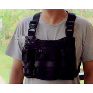 Chest bag tactical sporty casual chest bag Bicycle Multipurpose Vest bag