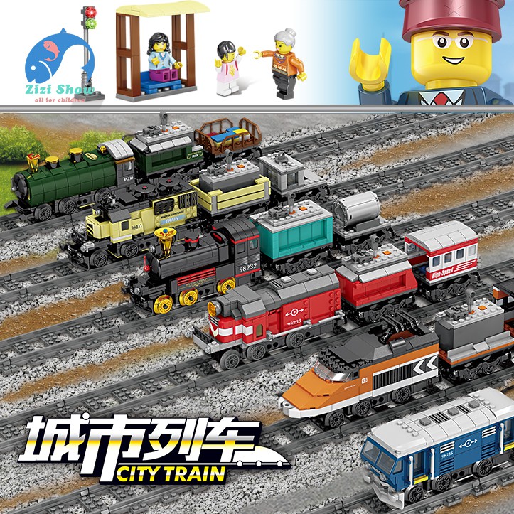 building lego trains