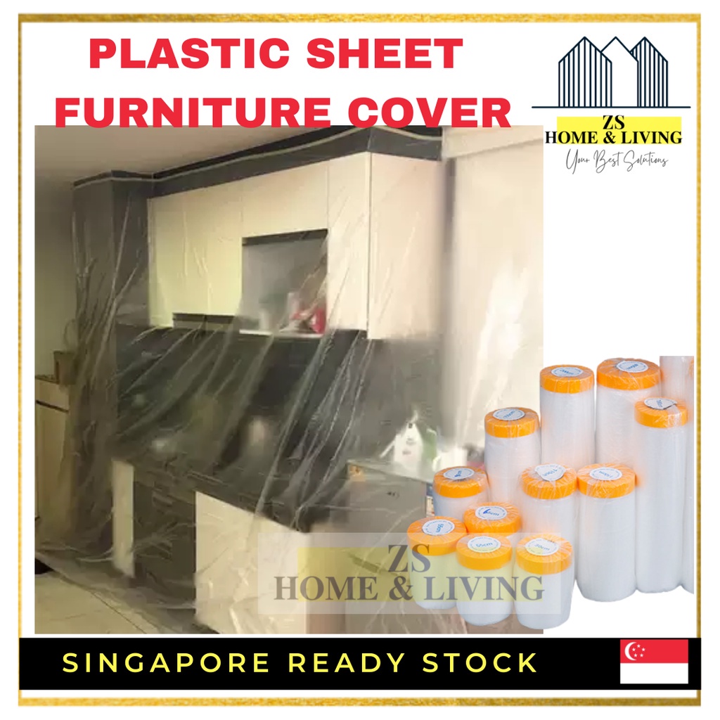 SG STOCK Plastic sheet roll plastic film plastic cover for furniture