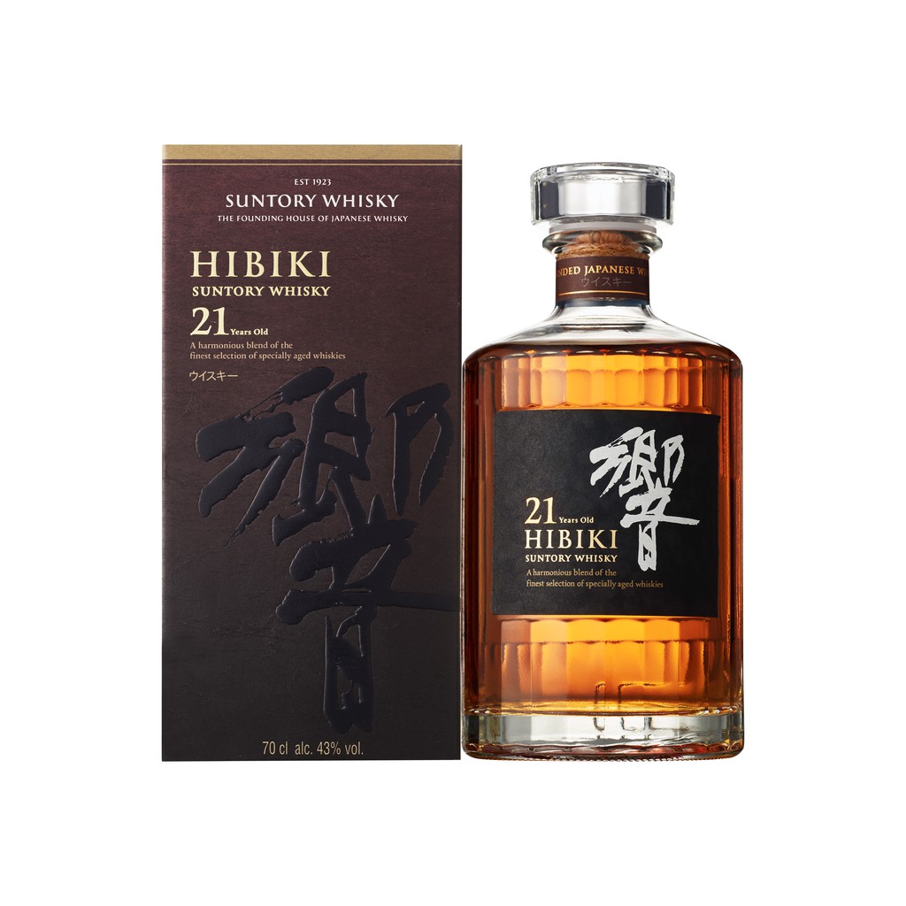 Agent Stock Beam Suntory 響 The Hibiki 21 Years Old 21 年 威士忌 Blended Japanese Whisky Shopee Singapore