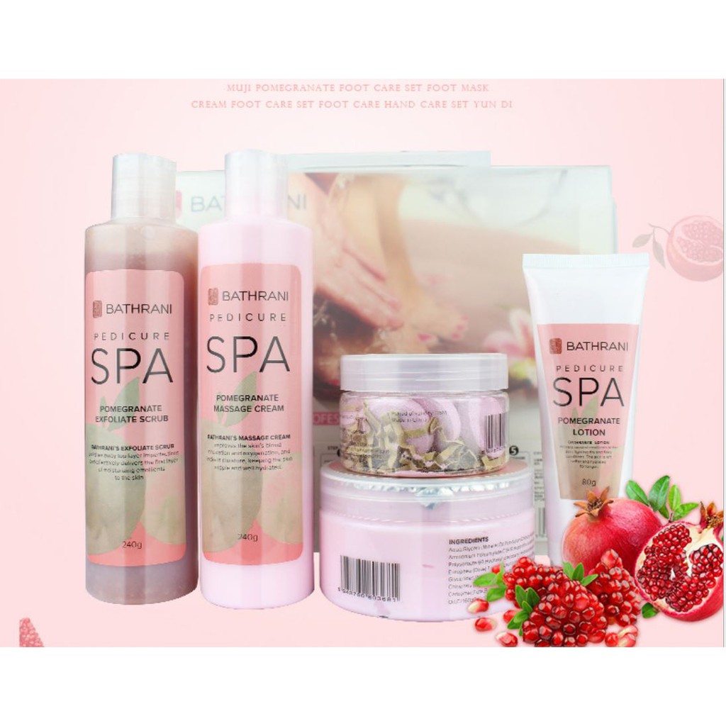 foot spa cream set