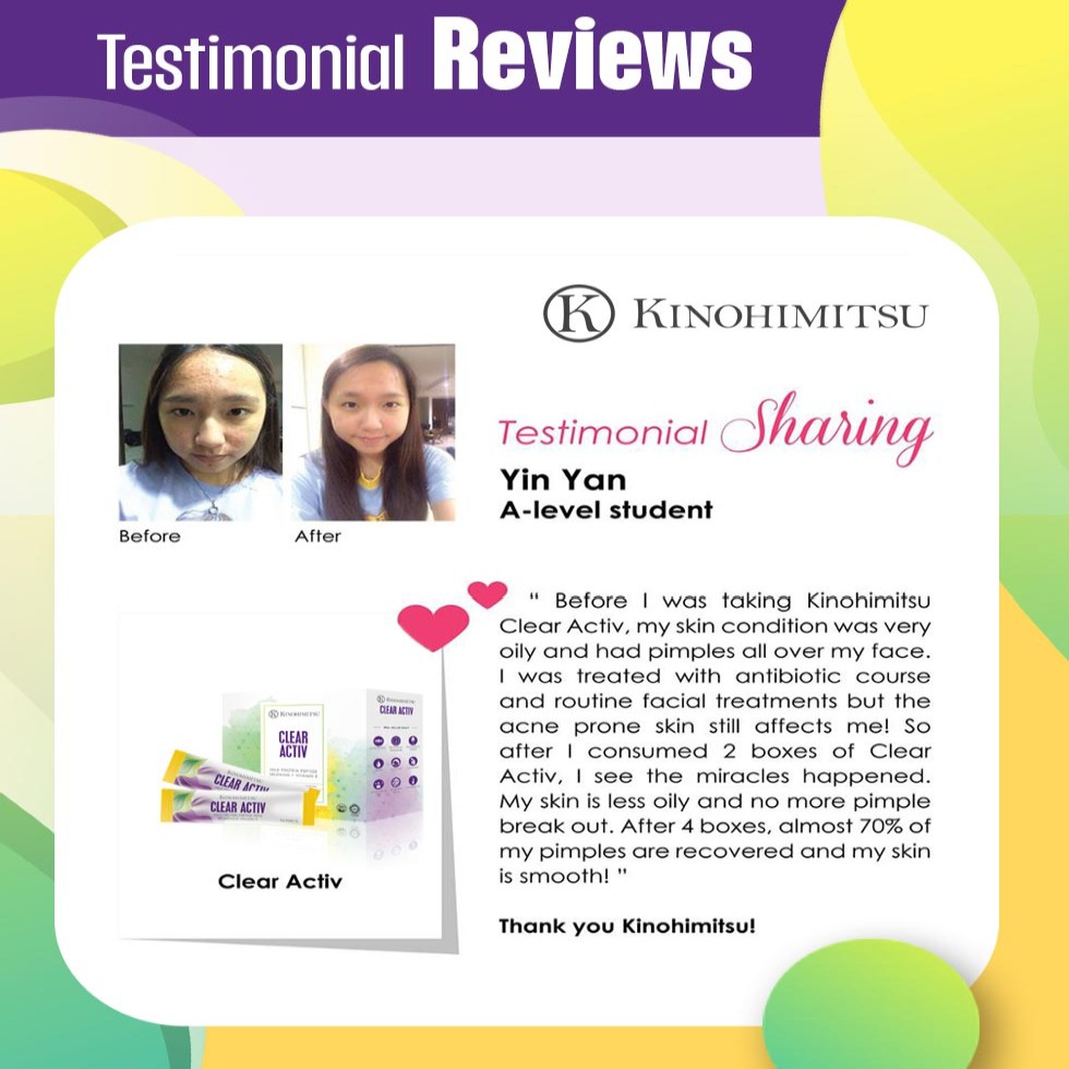 Kinohimitsu Clear Activ 30 S Reduce Sebum Acne Shopee Singapore