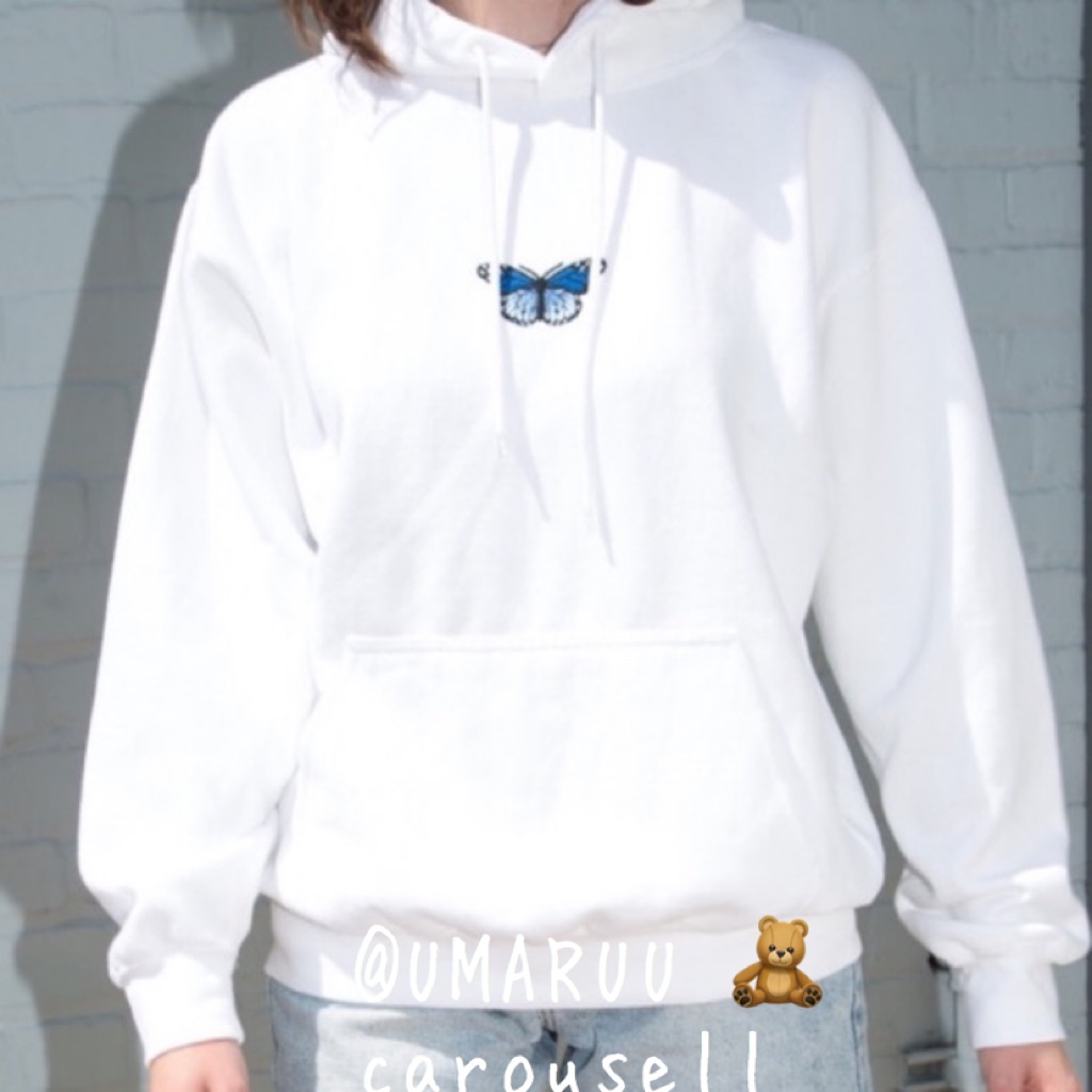 brandy melville butterfly hoodie