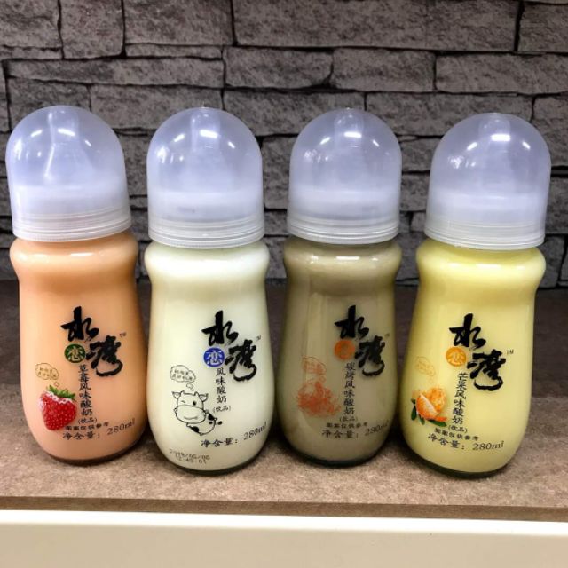 SLW Baby Bottle Yogurt Drink Original Flavor Fl Oz (280 ML ...