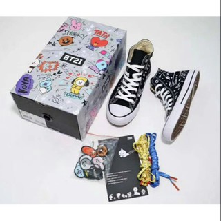 bts converse high shoes