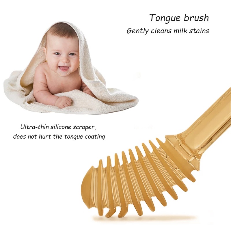 3pc Baby Silicone Toothbrush 0-18M Toddler TeethBrush Tongue Coating Cleaner Infant Oral Care Toothbrush Bayi Berus gigi