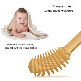 3pc Baby Silicone Toothbrush 0-18M Toddler TeethBrush Tongue Coating Cleaner Infant Oral Care Toothbrush Bayi Berus gigi #4
