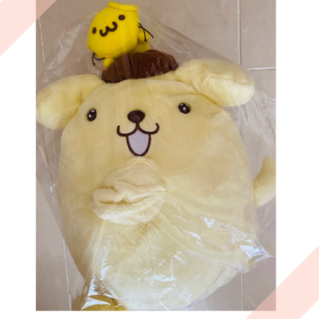 pompompurin strawberry plush