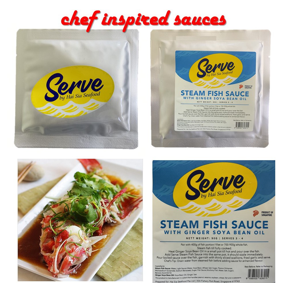 Serve By Hai Sia Seafood Frozen Seafood Cooking Sauce Shopee Singapore