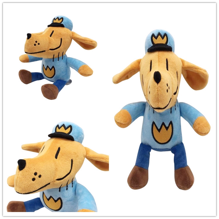 Dog Man Detective Dog Adventure Series Plush Toys Children Cartoon Doll Shopee Singapore