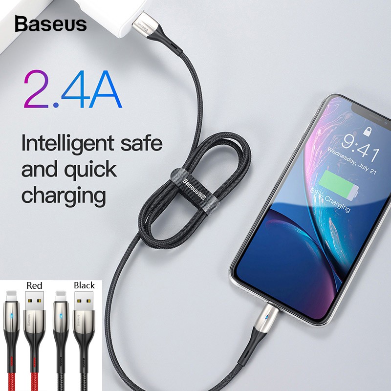 Baseus 0.5M Lighting Design USB Cable iPhone Xs Charging Cable iPhone 6