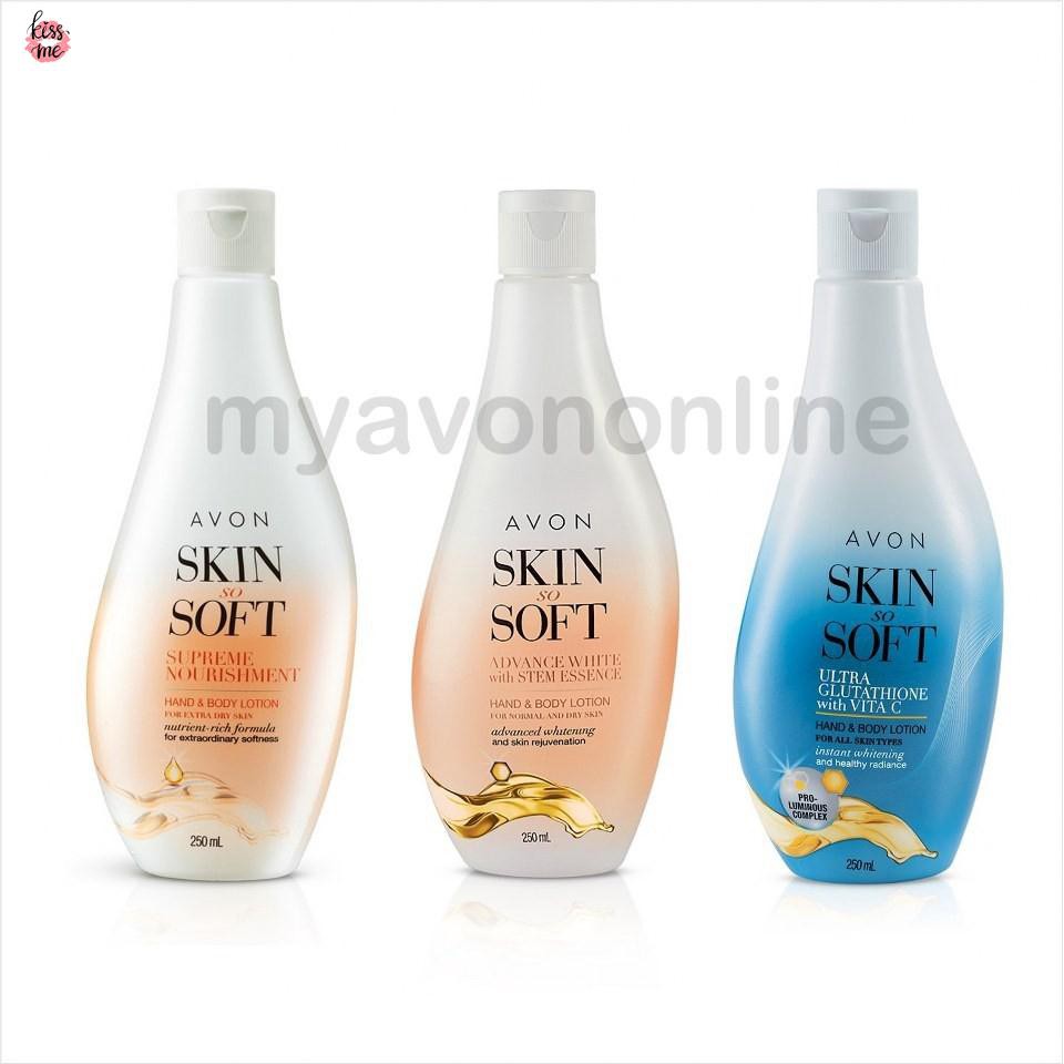 avon skin so soft lotion & moisturizer