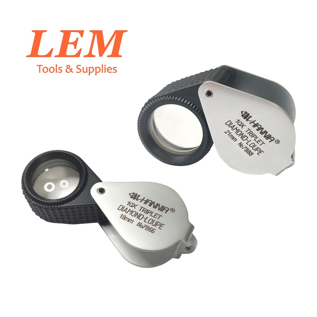 Best Jewelers Buy Mini Triplet Jeweler Eye Loupe Magnifier