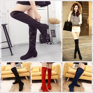 ladies knee length boots size 5