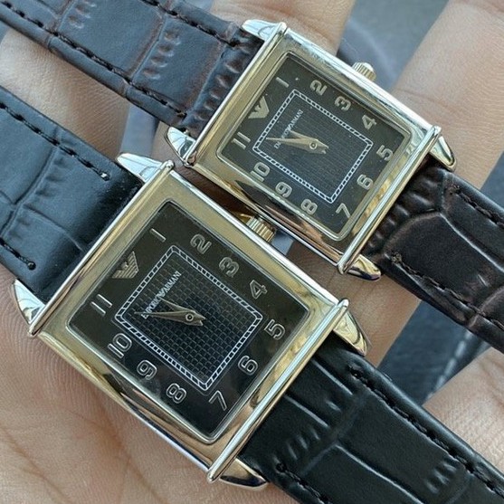 armani pair watches