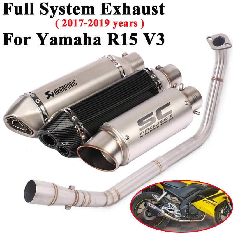 r15 v2 stock exhaust price