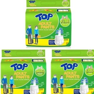 TOP Adult Pull Up Unisex Pants 10s
