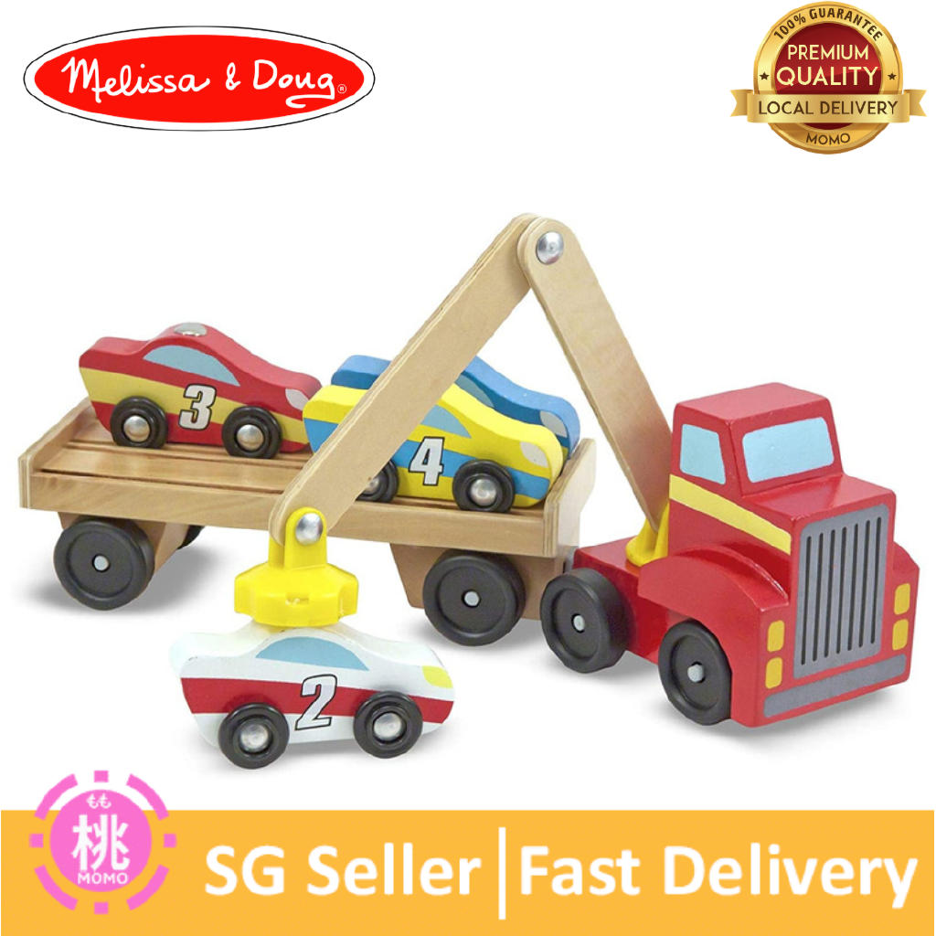 melissa and doug car set