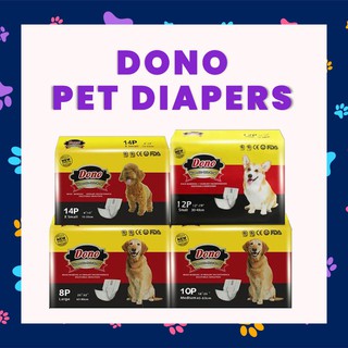 🔥Buy 10 + Free 1🔥 Dono Pet Disposable Diapers (Male & Female Pet Diapers) - Buy 10 Free 1 Promotion