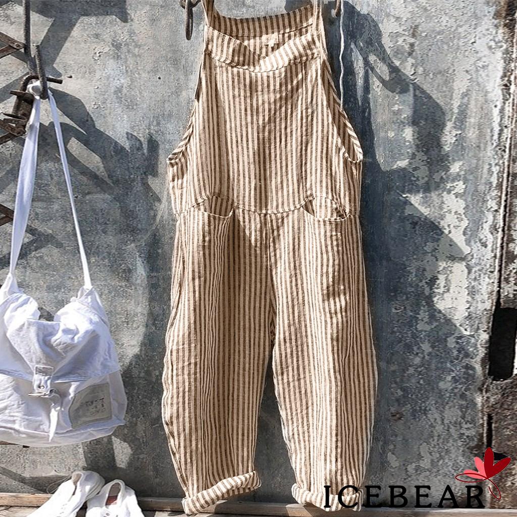 linen dungarees ebay