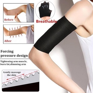 2Pcs Weight Loss Calories off Slim Slimming Arm Shaper 420D Sleeve Slimming Wraps Arm Fat Burning Wrap Bands
