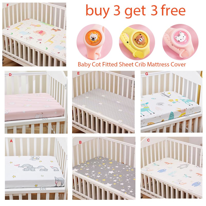 baby cot fitted sheet