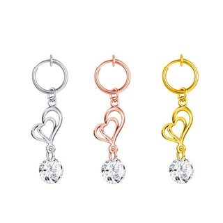 Image of thu nhỏ CACTU Body Jewelry Belly Button Ring Cartilage Fake Belly Piercing Navel Ring Heart Umbilical Fake Pircing Earring Clip Butterfly Clip #3