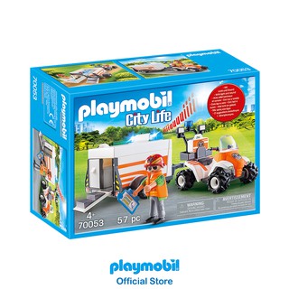 playmobil city action ambulance