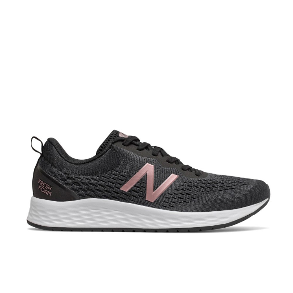 new balance womens black and rose gold