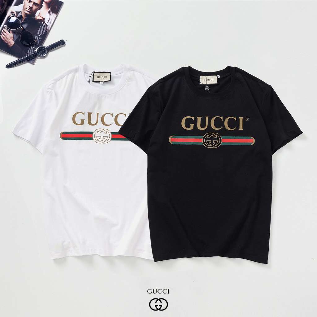 gucci classic logo t shirt