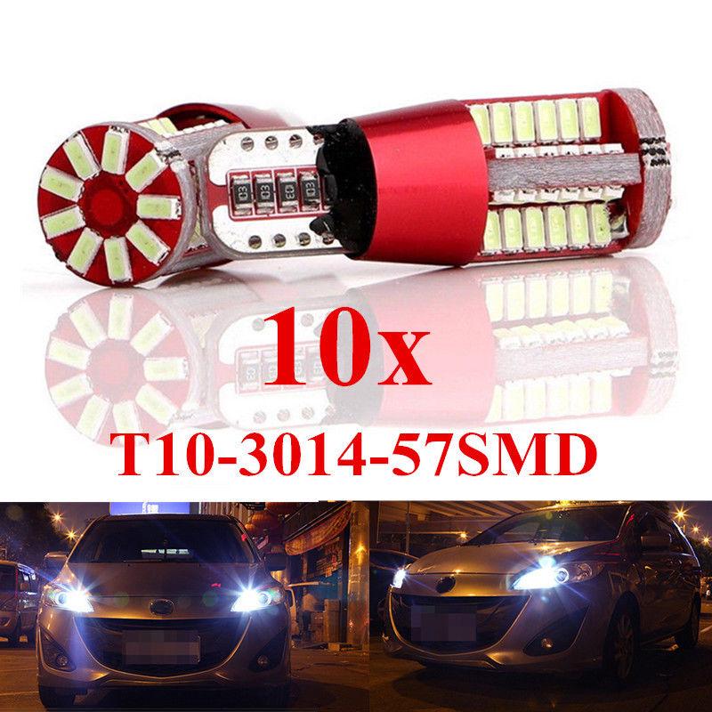 Accessories Car Cradles 50x T10 W5w Led Car Interior Light